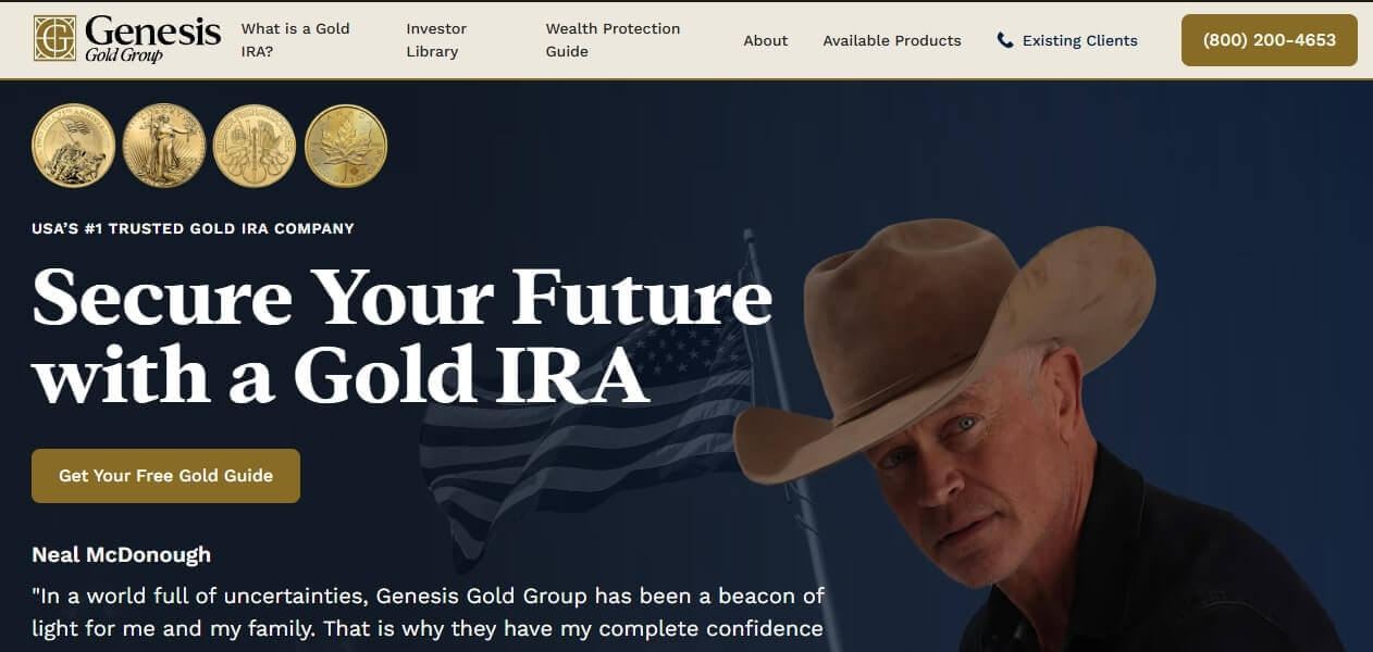genesis gold group website